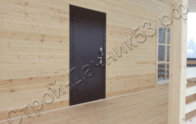 4 Каркасно-щитовой дом Д-34, 9х8м, 72 М², Ярославская область, Некрасовский район, село Диево-Городище. (10)